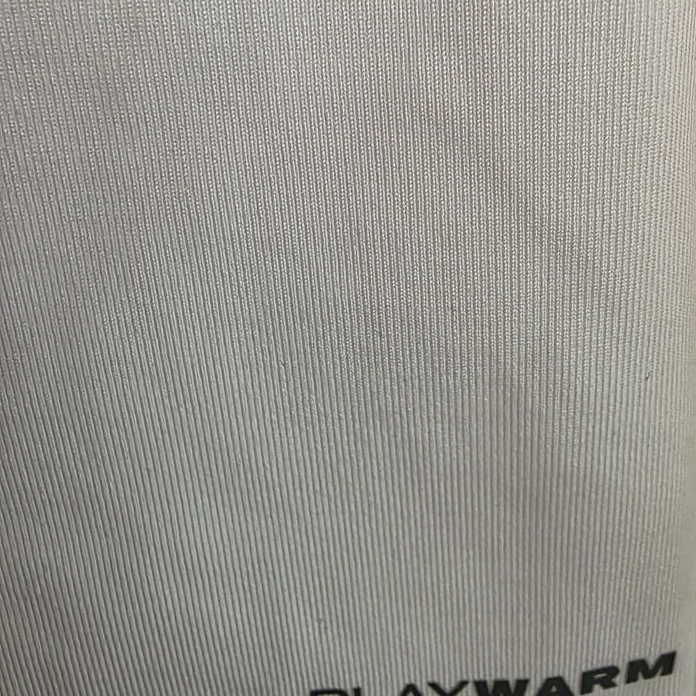 Reebok Youth L (12-14) White Playwarm Long Sleeve BreathableTop - Picture 5 of 6